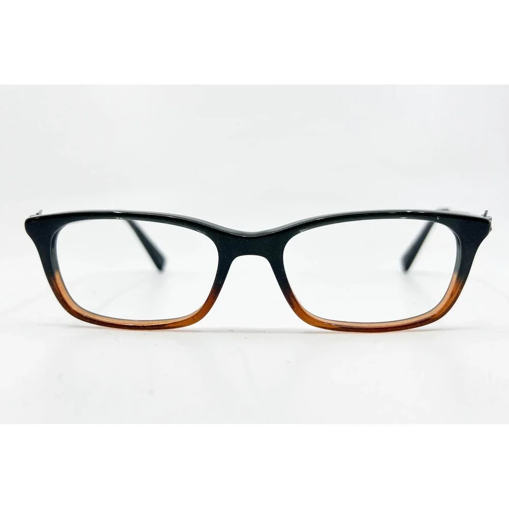 Coach Eyeglasses Womens Black Amber Glitter Gradient HC 6110 5475 50-16-140
